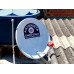 01 (uma) Antena off-set com lnb simples instalada