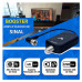 Antena digital interna com booster instalada.