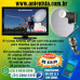 01 (uma) Antena off-set com lnb quadruplo instalada.