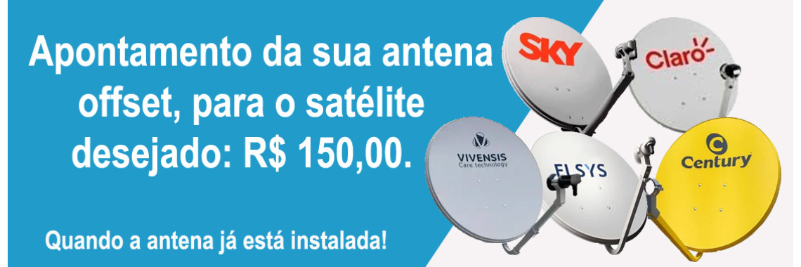 Apontamento de antenas