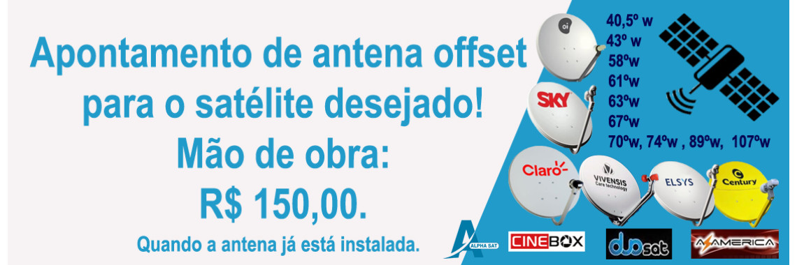 Apontamento de antenas