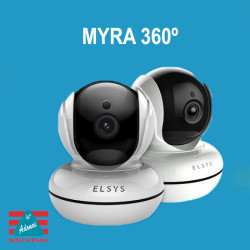 Câmera Myra 360º instalada e configurada em seu endereço.