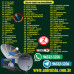 Kit Nova parabólica VIVENSIS com 03 receptores instalados.